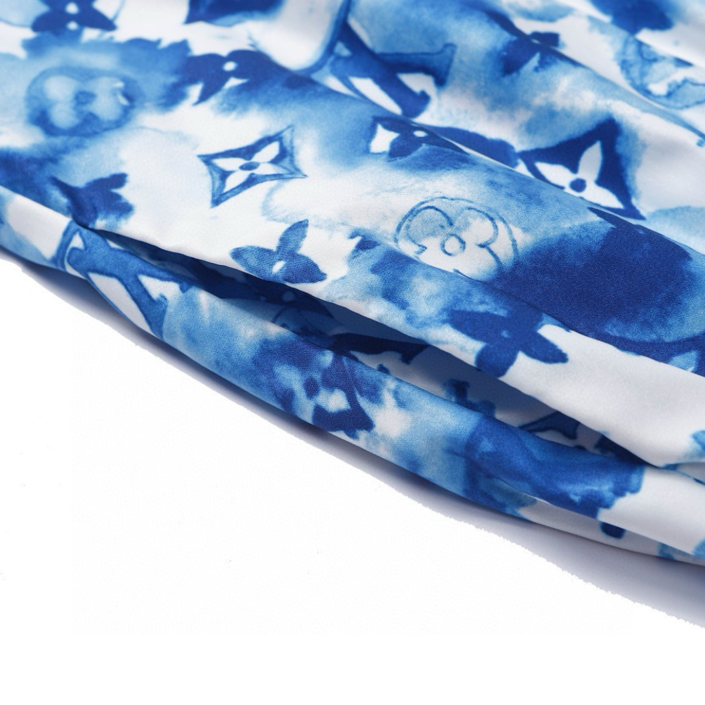 Luxuriöse Louis Vuitton Monogramm Shorts Herren. Komfortable Designer Sommer Freizeithose