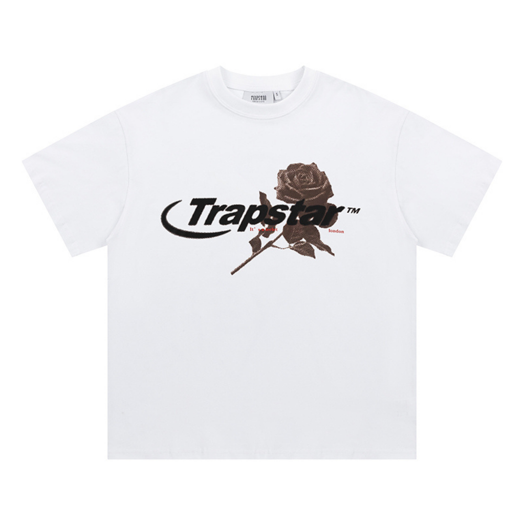 Trapstar Decoded Rose T-Shirt: Lässiges Streetwear Shirt mit Einzigartiger Rosen-Grafik