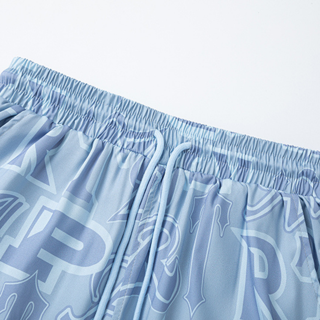 Trapstar Black Ice Decoded Shorts Herren – Stilvolle Baumwoll-Freizeithose Sportlich Bequem