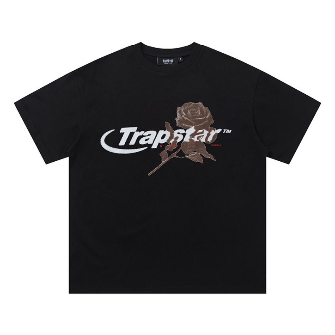 Trapstar Decoded Rose T-Shirt: Lässiges Streetwear Shirt mit Einzigartiger Rosen-Grafik