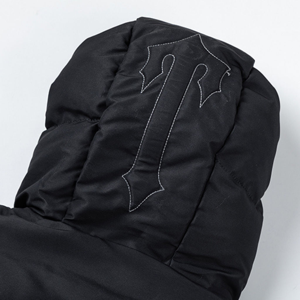 Trapstar Irongate Gradient Black Jacke – Stylische Herren Steppjacke mit Farbverlauf