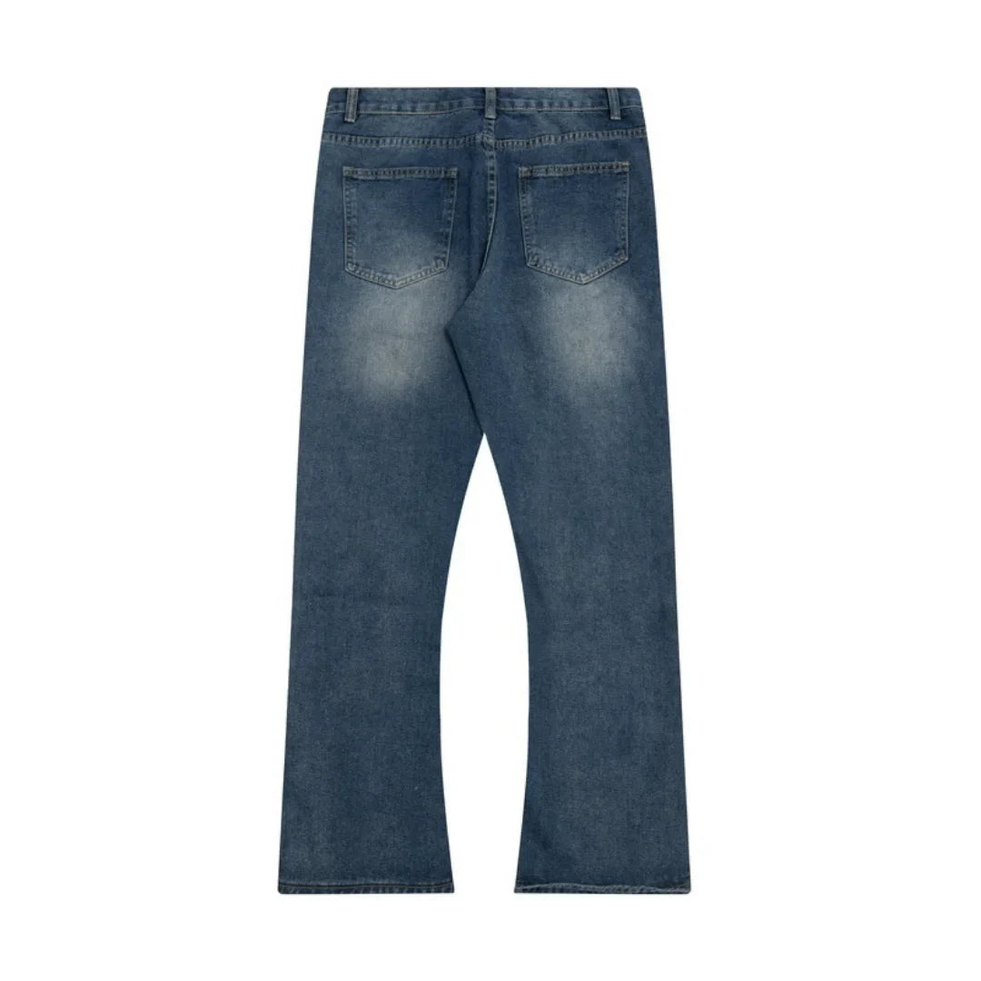 Einzigartige Gallery Dept. Handbemalte Jeans: Künstlerische Streetwear für Herren