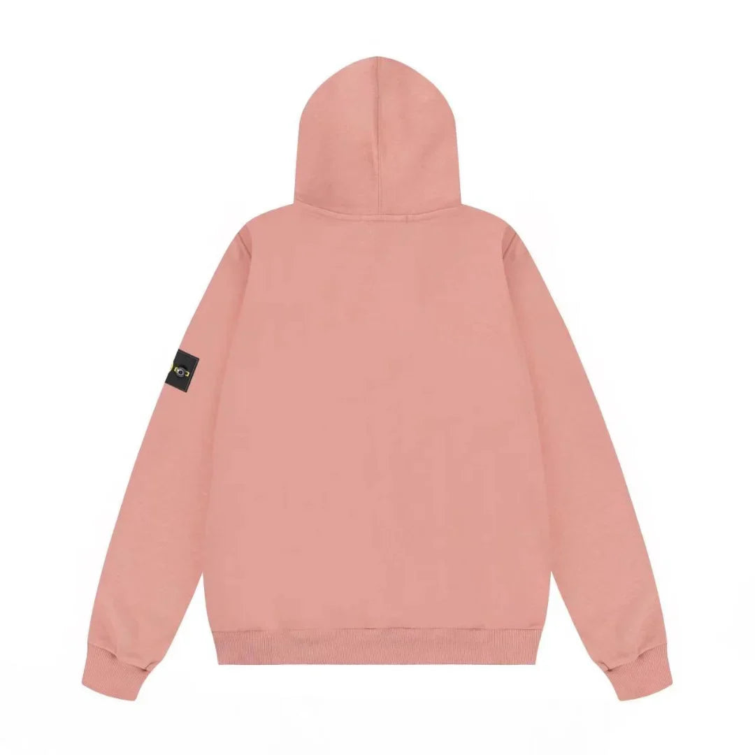 Exklusive Stone Island Monogramm Herren Jacke – Stilvolle Outdoor Mode mit Kompass-Patch