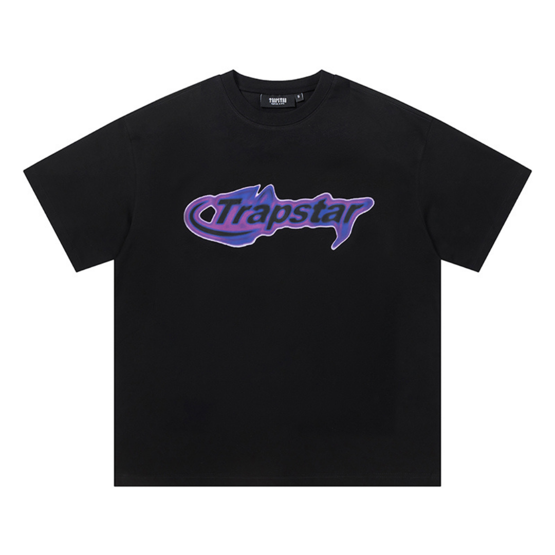 Trapstar Decoded Gradient Logo T-Shirt: Lässiges Streetwear Design, Hochwertige Baumwolle, Unisex