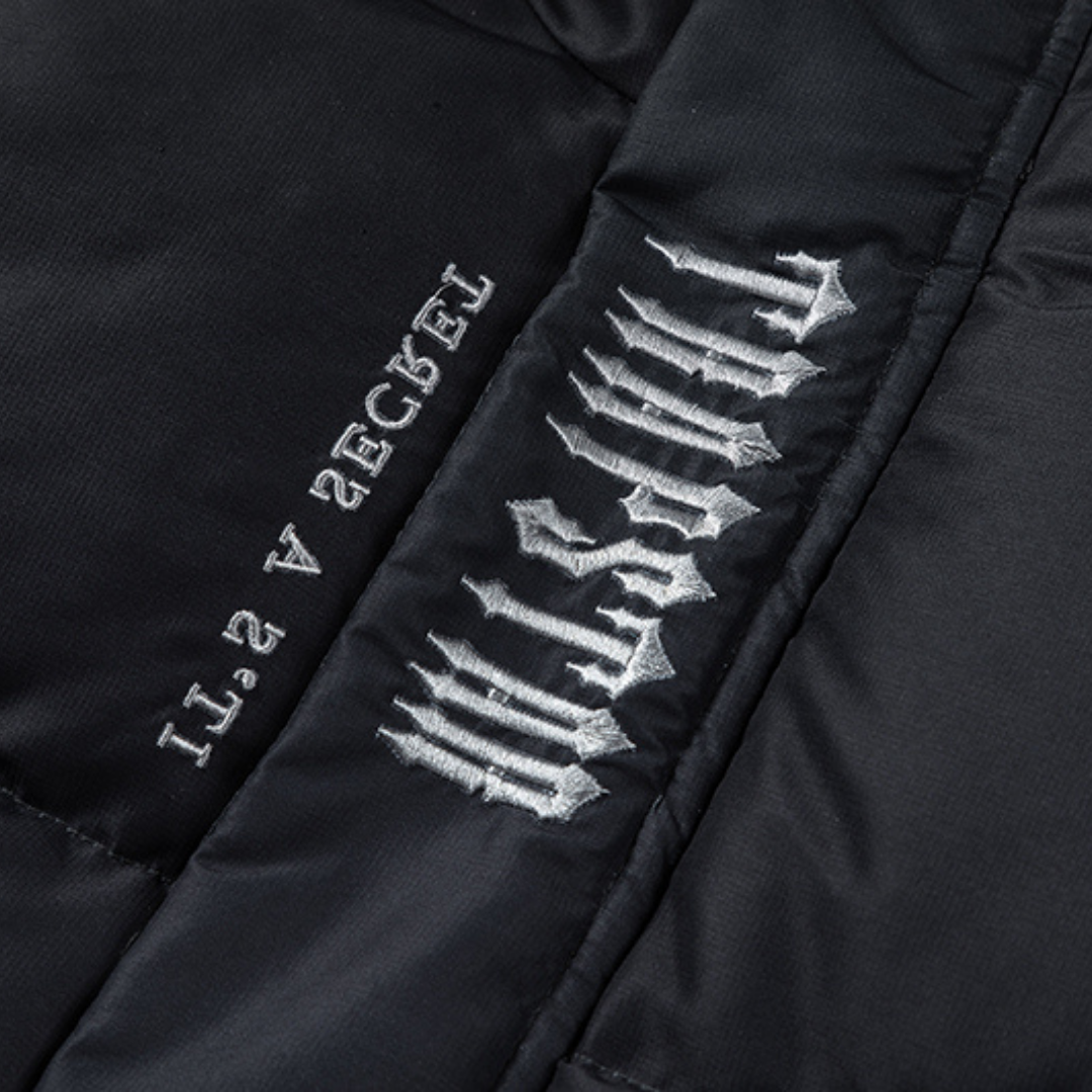 Trapstar Irongate Gradient Black Jacke – Stylische Herren Steppjacke mit Farbverlauf