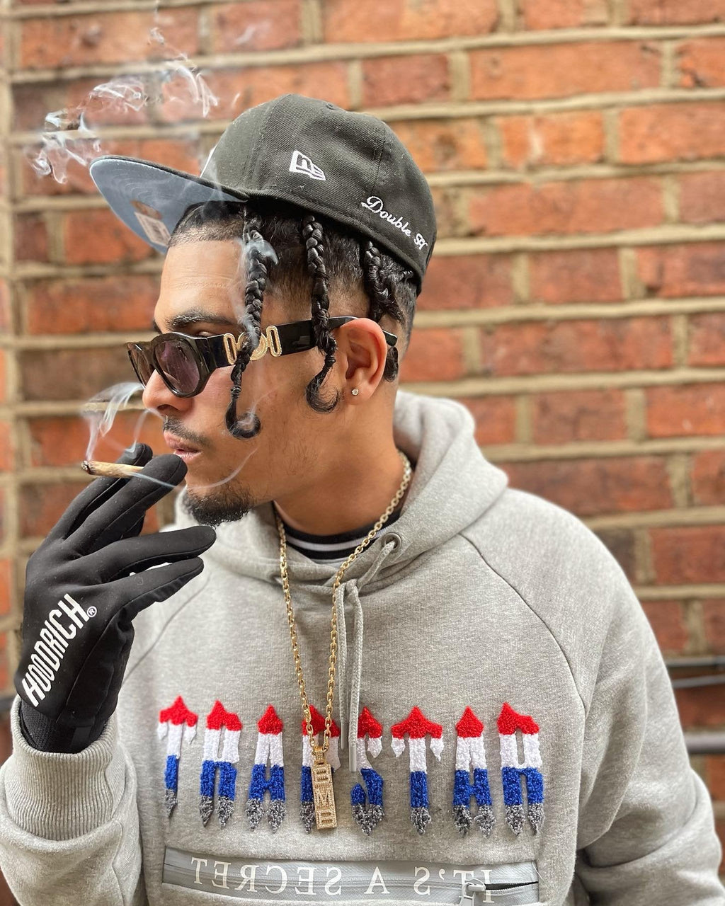 Geheimer Trapstar Decoded Grauer Trainingsanzug: Luxuriöser Streetwear für Herren, Bequem & Stylisch