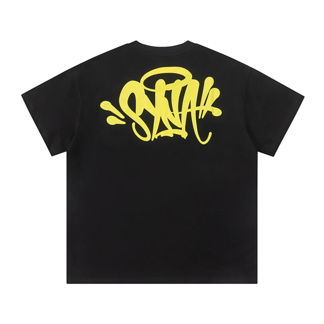 Syna World Urban Herren T-Shirt – Premium Baumwolle, Lässiger Grafikdruck Streetwear