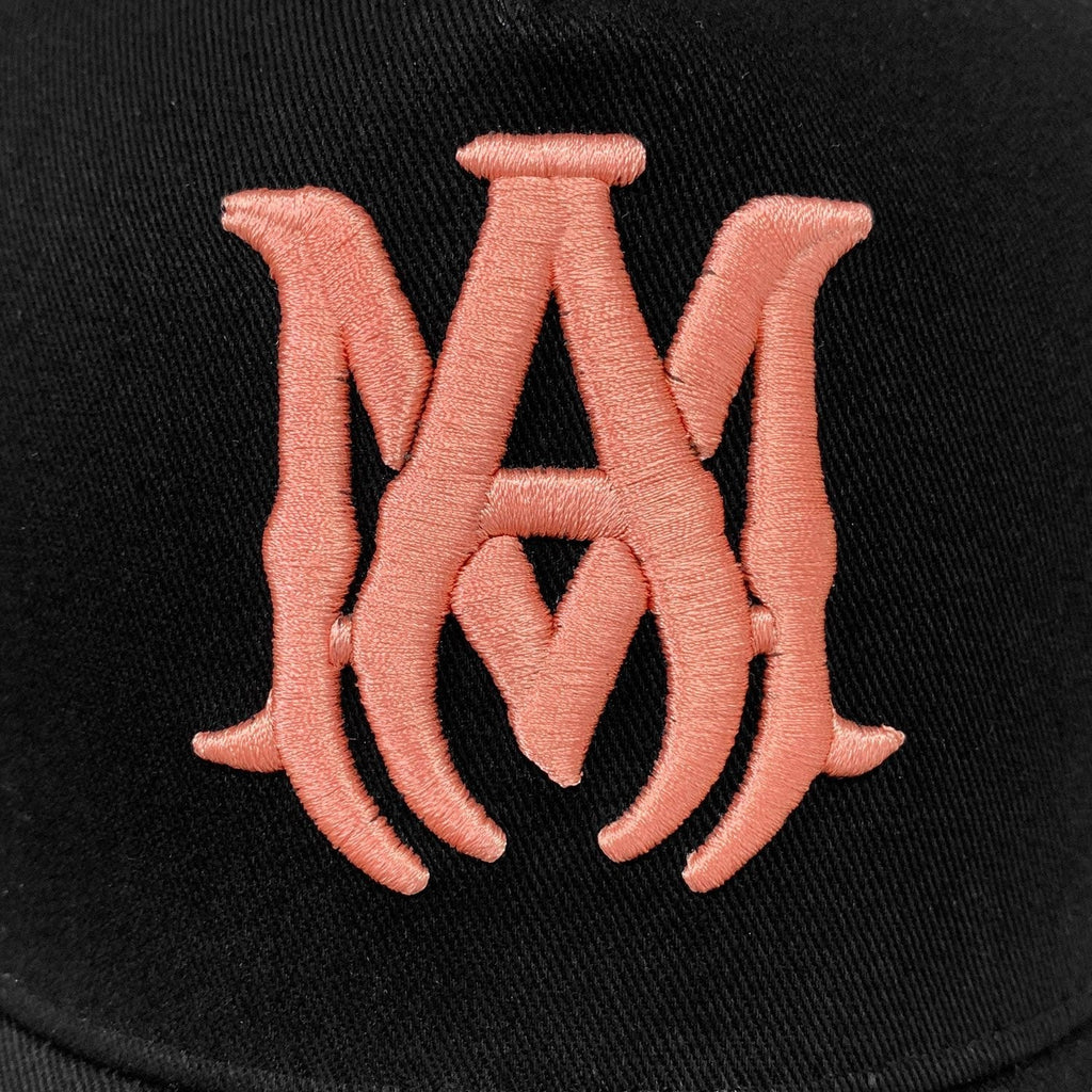 Amiri Luxus Baseball Cap Schwarz Pink – Exklusiver Designer Streetstyle Hut