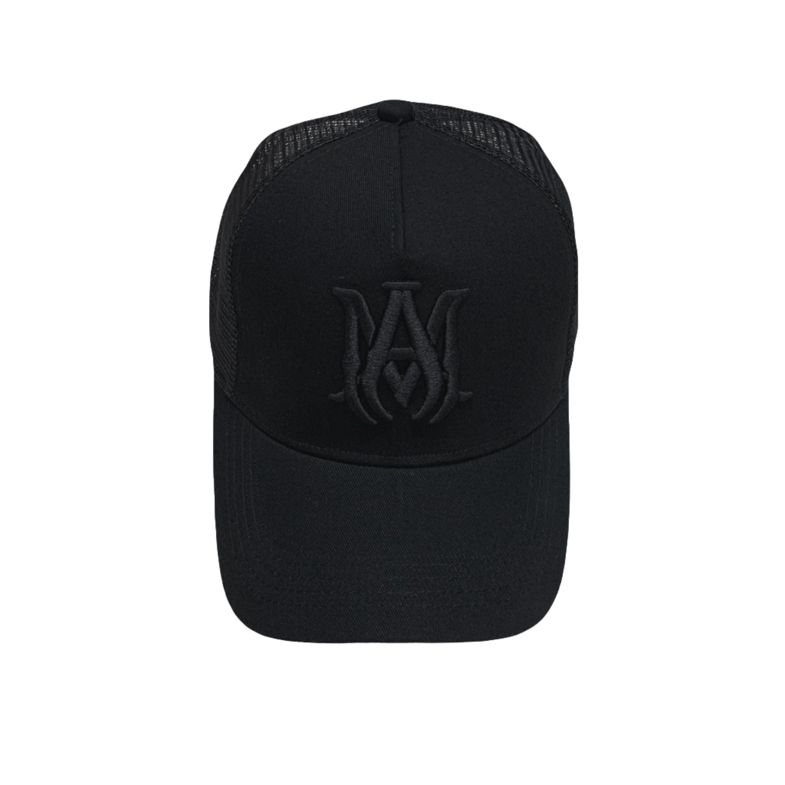 Exklusive Amiri Cap: Stylische Schwarze Kappe für Herren mit Logo-Stickerei