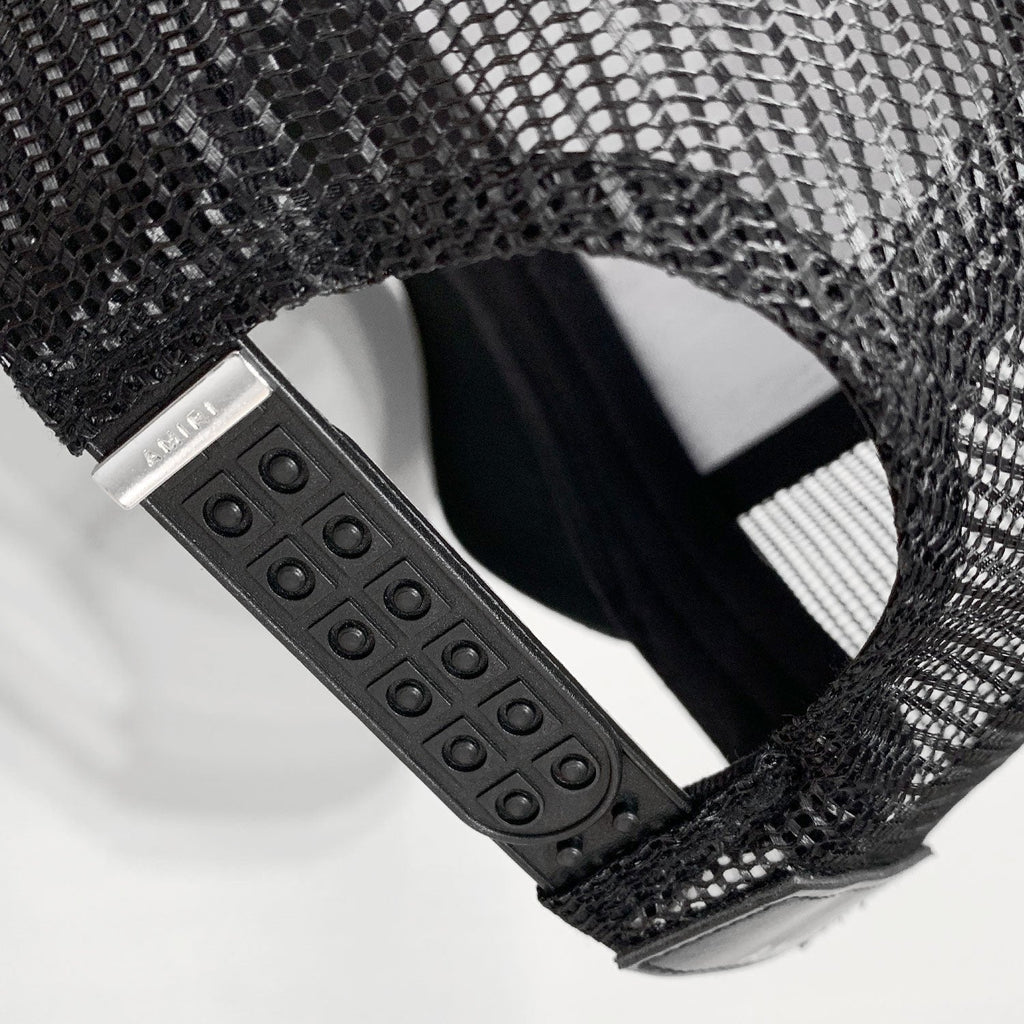 Amiri Luxus Baseball Kappe Schwarz-Gelb – Stylisches Streetwear Designer Accessoire