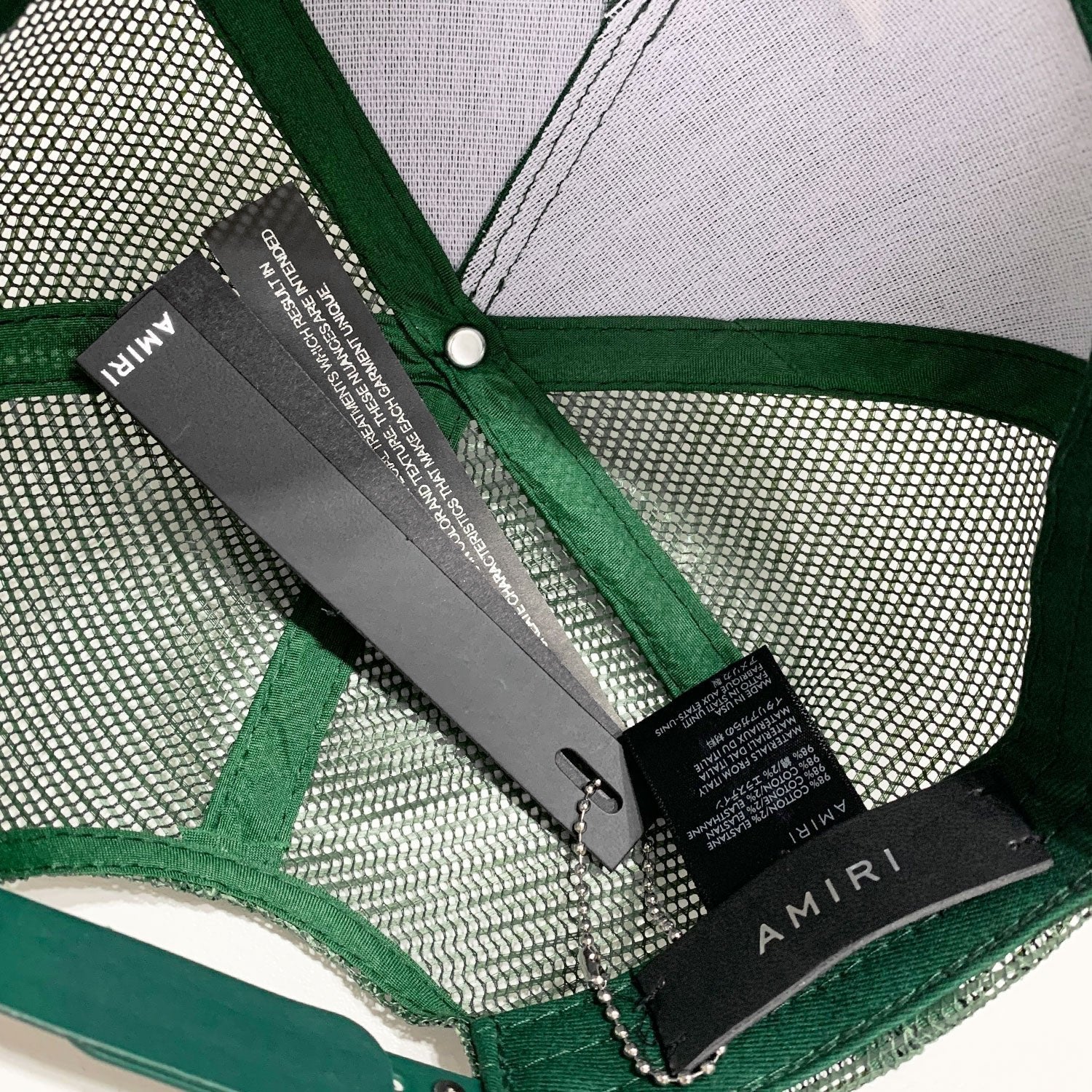 Amiri Luxus Designer Baseballkappe mit Logo-Stickerei – Stilvolle, verstellbare Unisex Kappe