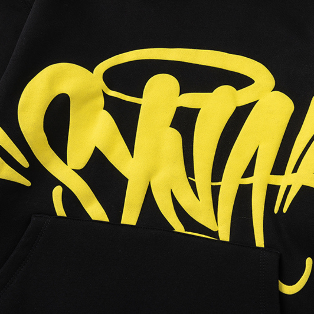 Syna World Gelber Streetwear Trainingsanzug Herren – Bequem & Stylisch – Central Cee Kollektion