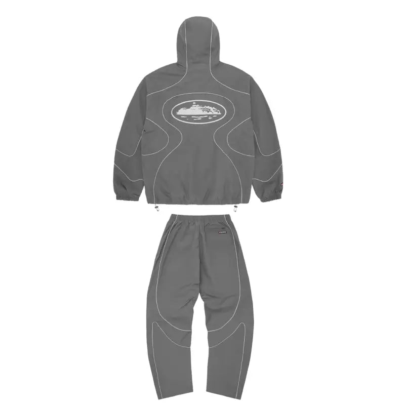 Nike x Corteiz Gully Grey Herren Trainingsanzug – Stilvoll, Bequem, Exklusiv