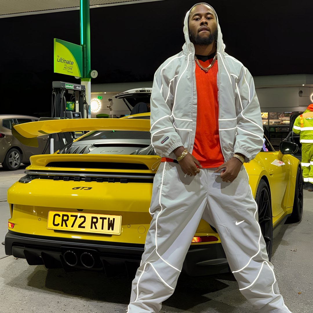 Nike x Corteiz Gully Grey Herren Trainingsanzug – Stilvoll, Bequem, Exklusiv