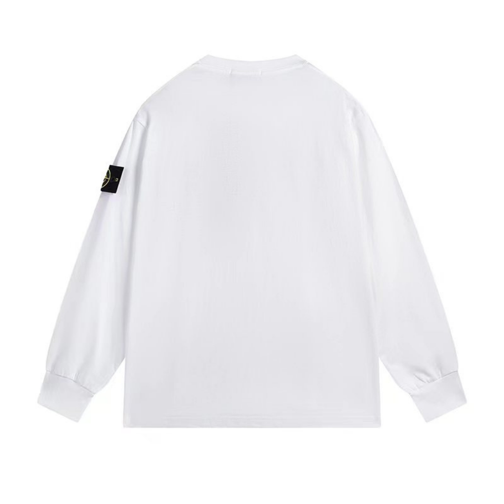 Stone Island Monogramm Hoodie – Luxuriöser Urbaner Herren Kapuzenpullover mit Kompass-Patch