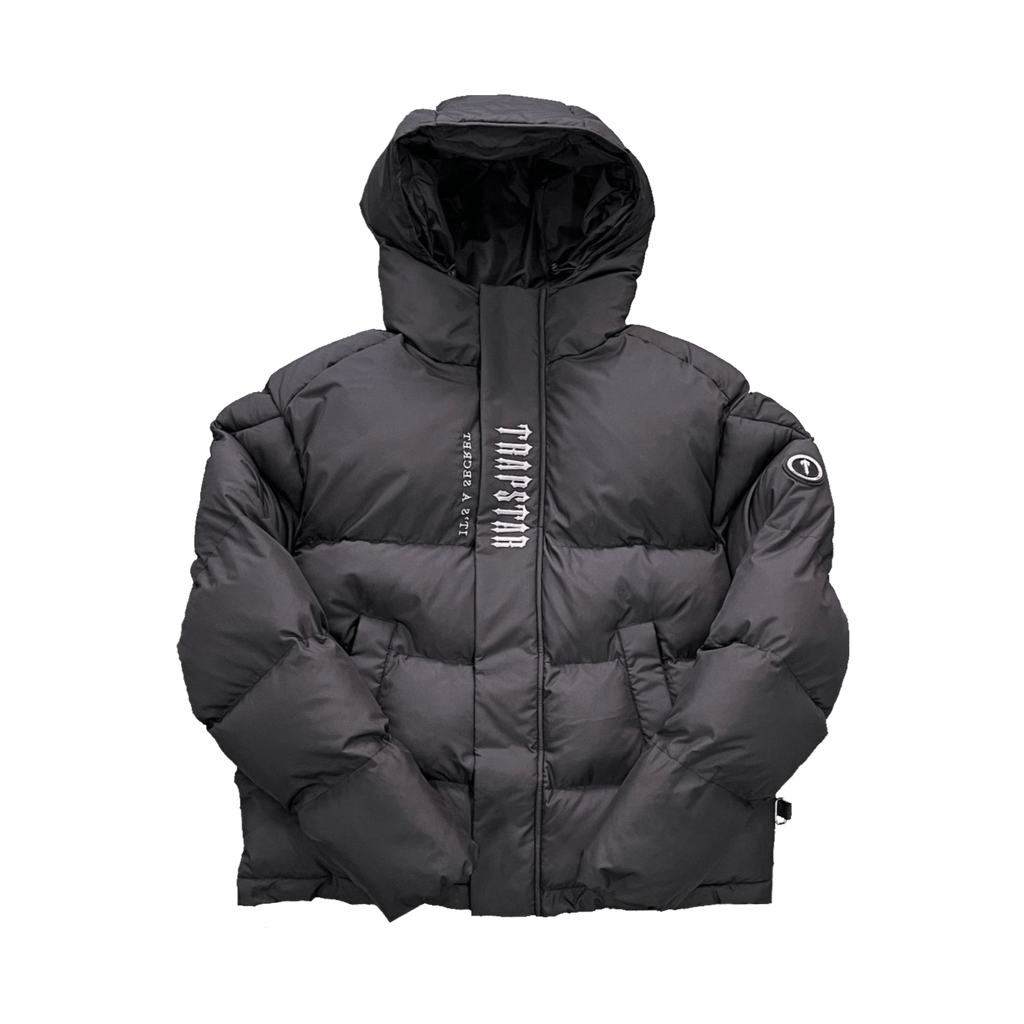 Trapstar Decoded 2.0 Kapuzen-Pufferjacke – Urbaner Streetwear Winter Style