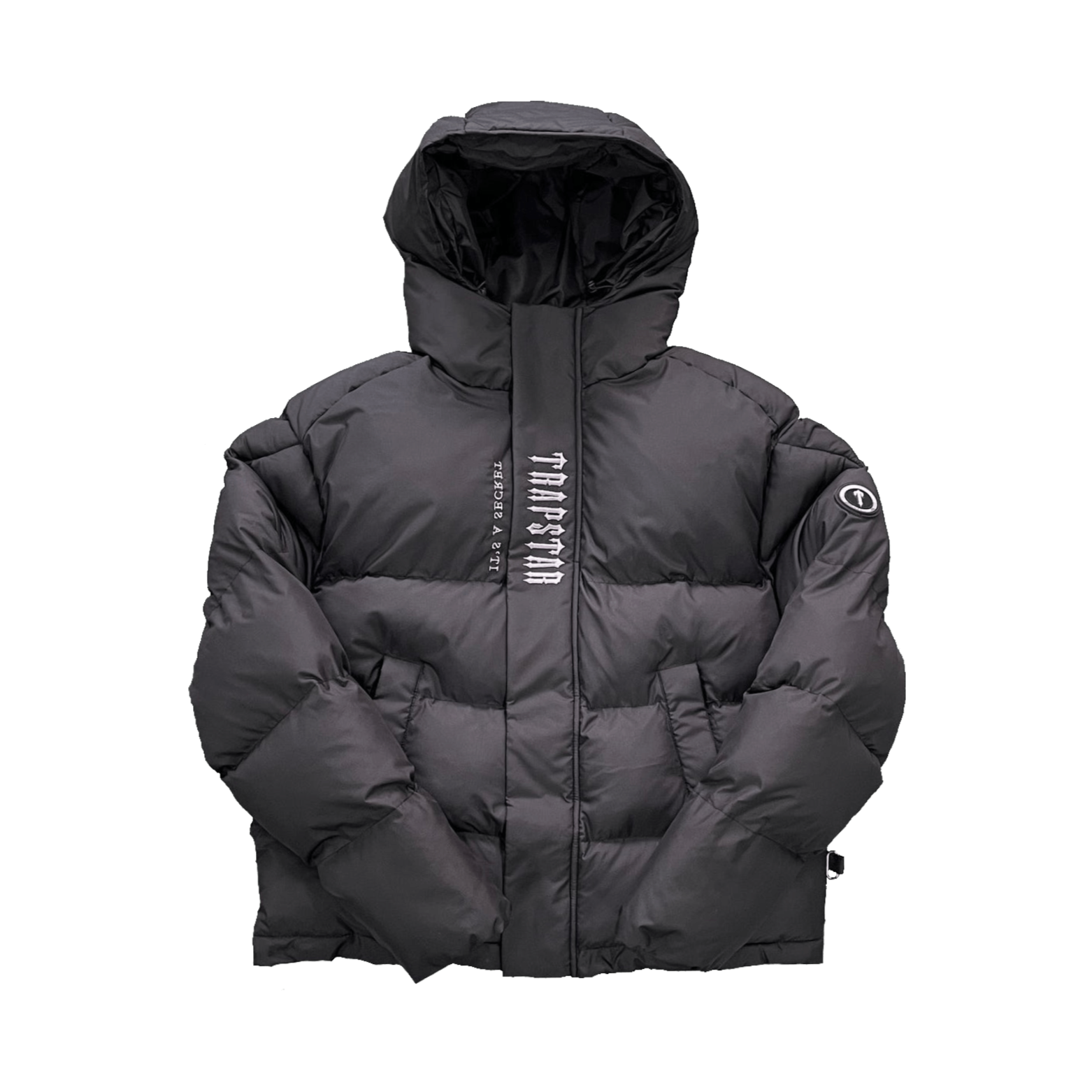 Trapstar Decoded 2.0 Kapuzen-Pufferjacke – Urbaner Streetwear Winter Style