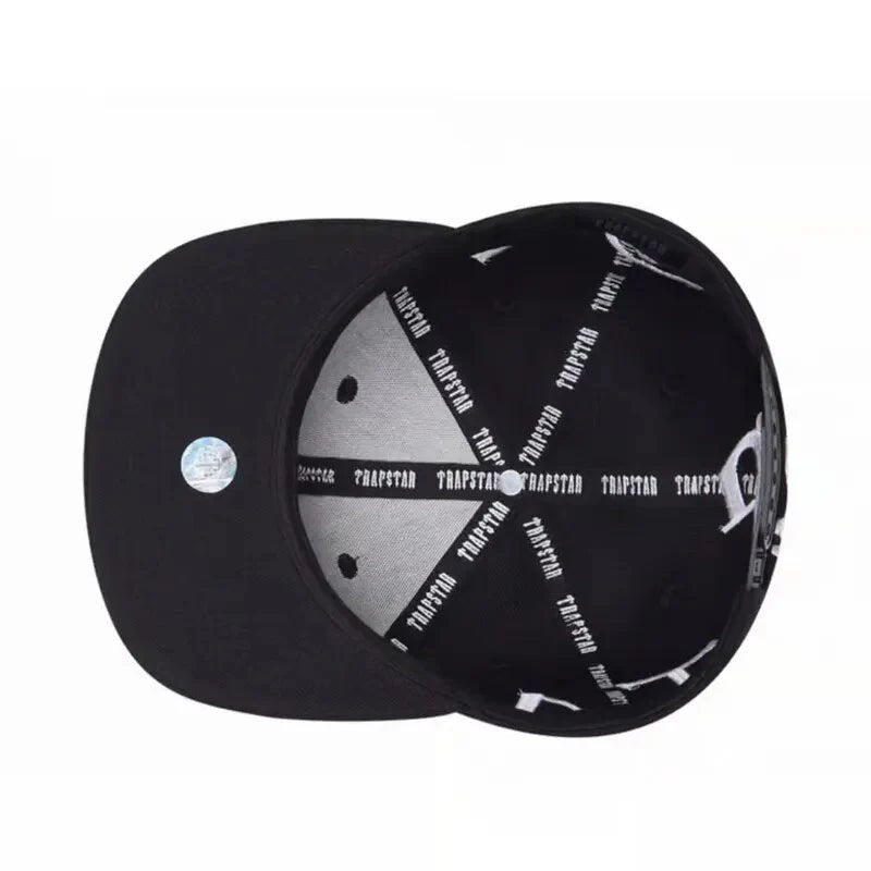 Stylische Trapstar Snapback Kappe Schwarz – Verstellbare Urban Streetwear Mütze