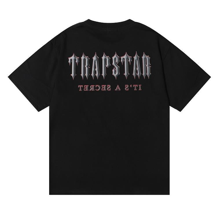 Trapstar Irongate T-Shirt Herren Schwarz Weiß Exklusives Streetwear Design