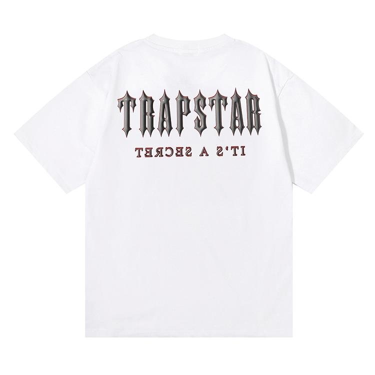 Trapstar Irongate T-Shirt Herren Schwarz Weiß Exklusives Streetwear Design