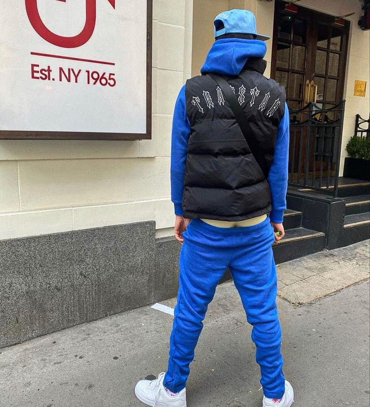 Trapstar Irongate Schwarze Steppweste: Stylisch, Streetwear, Warm & Modern