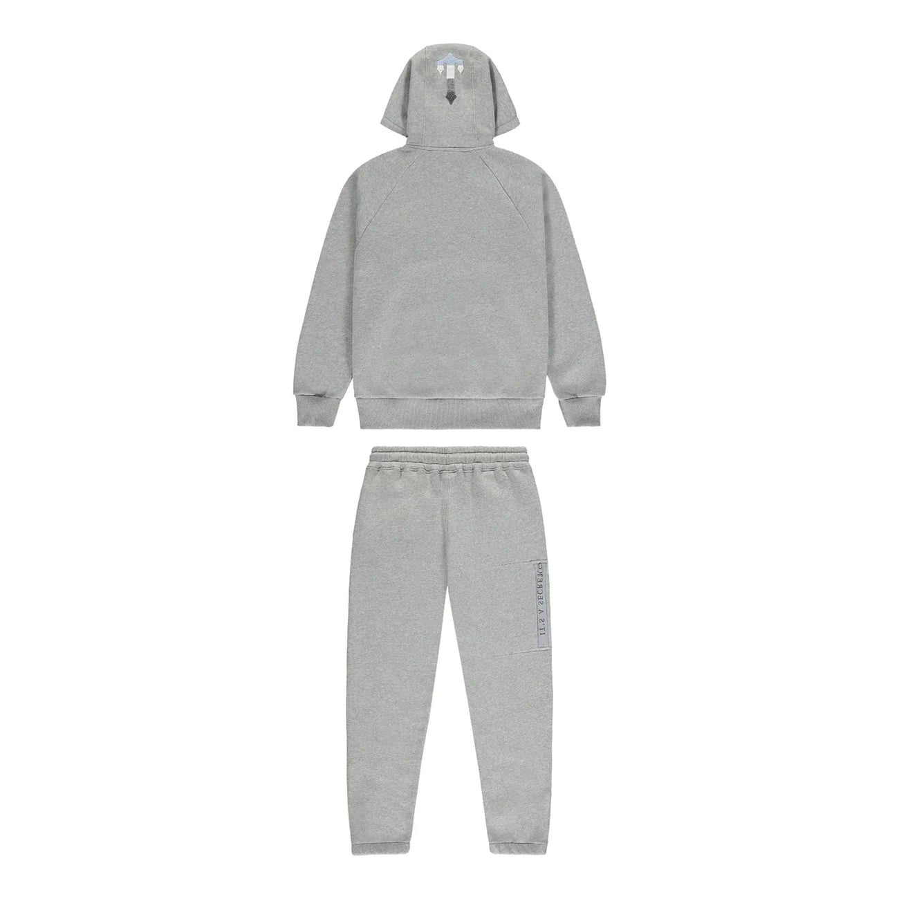 Trapstar Secret Decoded 2.0 Grauer Kapuzen-Jogginganzug – Stylischer Streetwear Set