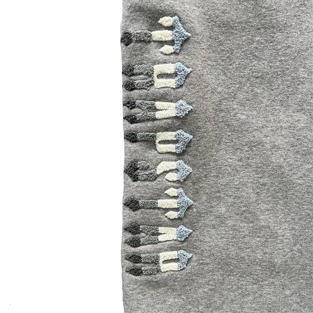 Trapstar Secret Decoded 2.0 Grauer Kapuzen-Jogginganzug – Stylischer Streetwear Set