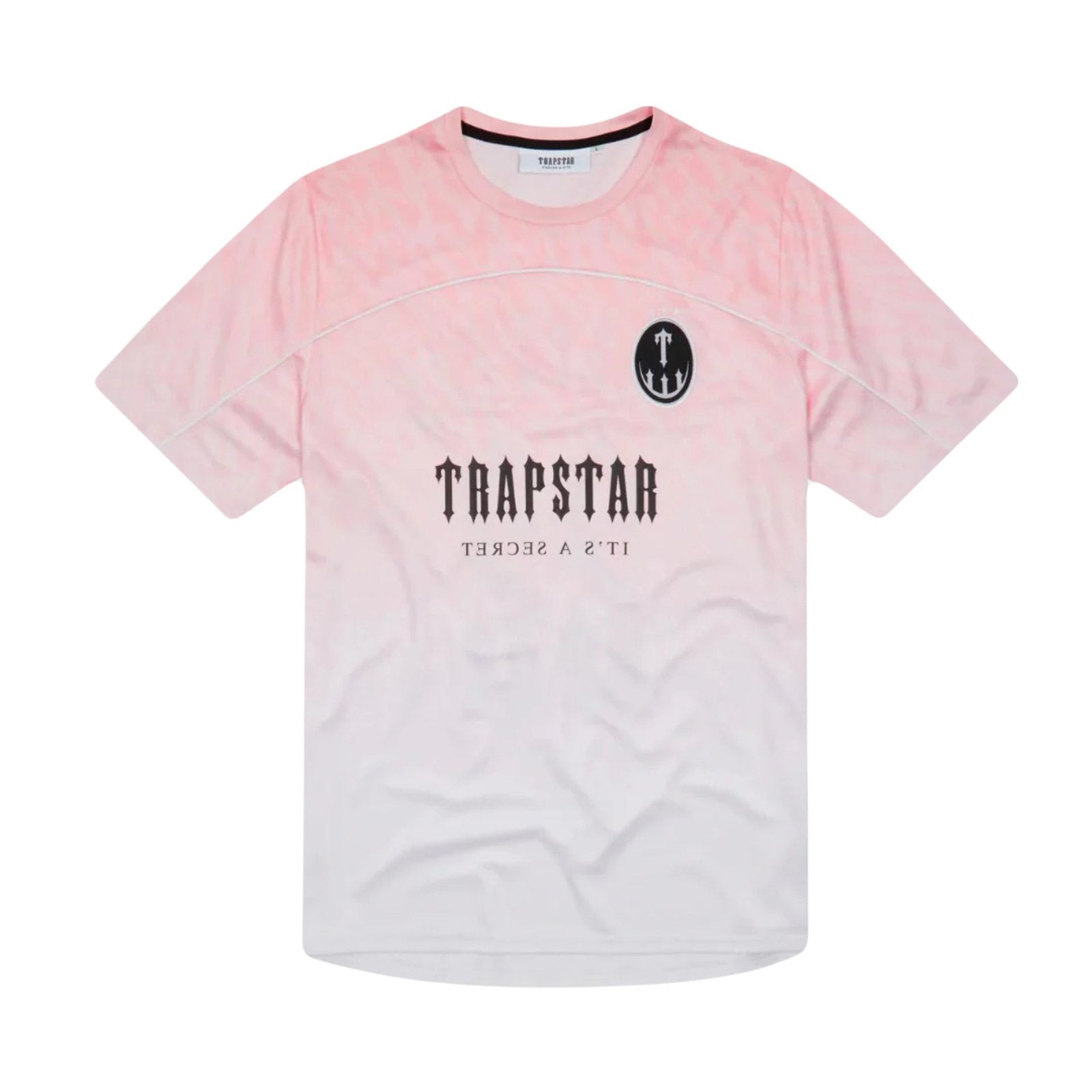 Trapstar Rosa Farbverlauf T-Shirt: Stylisches Streetwear Shirt für Herren
