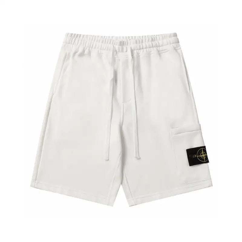 Stone Island Monochrom Shorts Herren – Stilvolle Bequeme Sommer Freizeithose