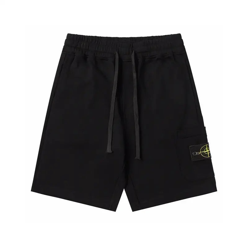Stone Island Monochromatische Herren Shorts – Stilvoll, Bequem für Sommer & Freizeit