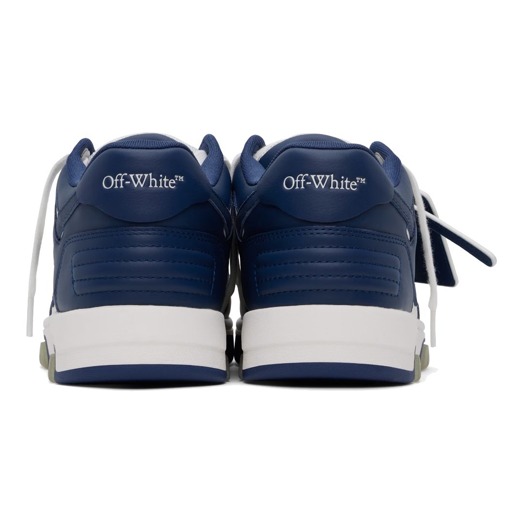 Off-White Out Of Office Weiß Marineblau Designer Herren Sneaker