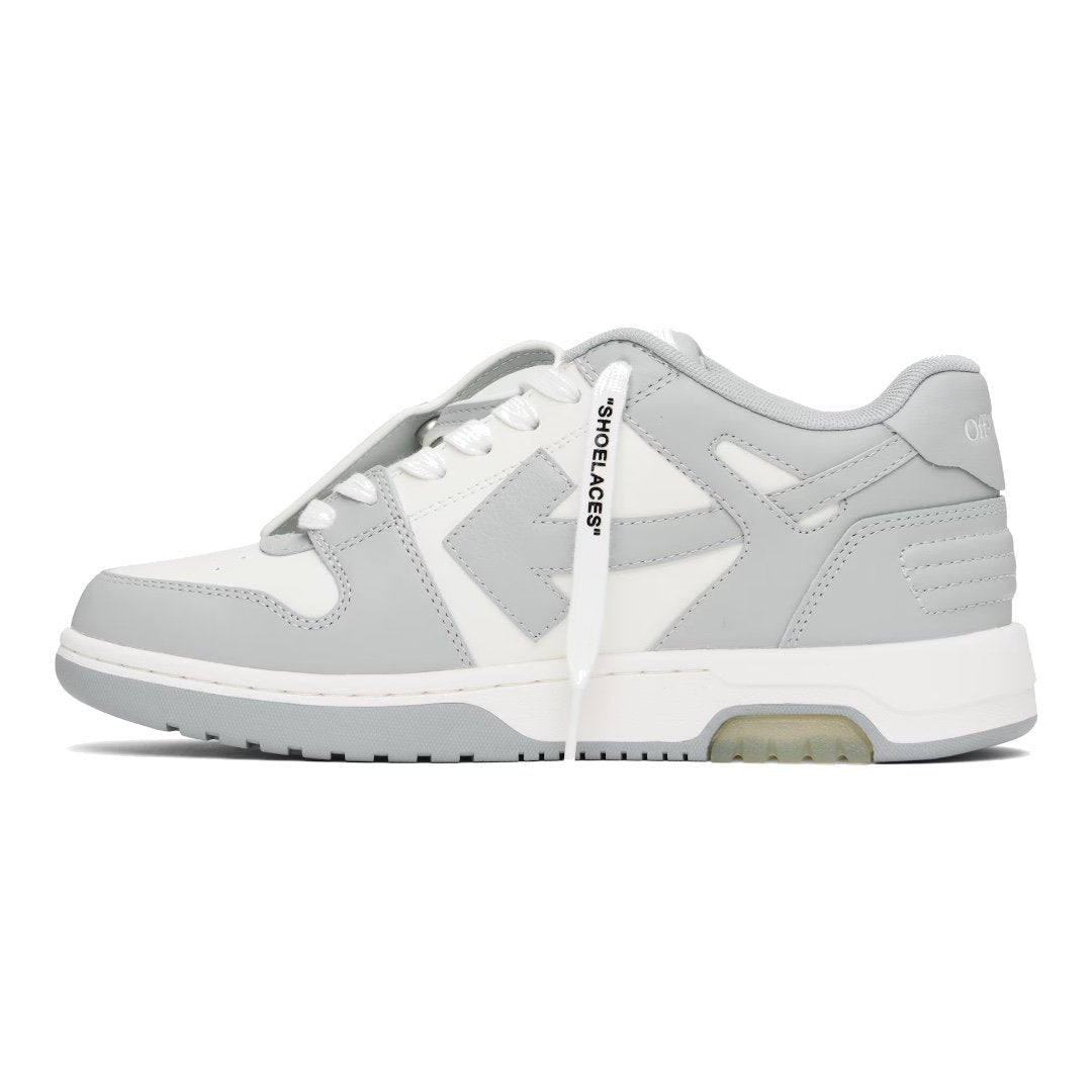 OFF-WHITE Out Of Office Sneaker Weiß Grau - Stilvoller Luxus Streetwear Schuh
