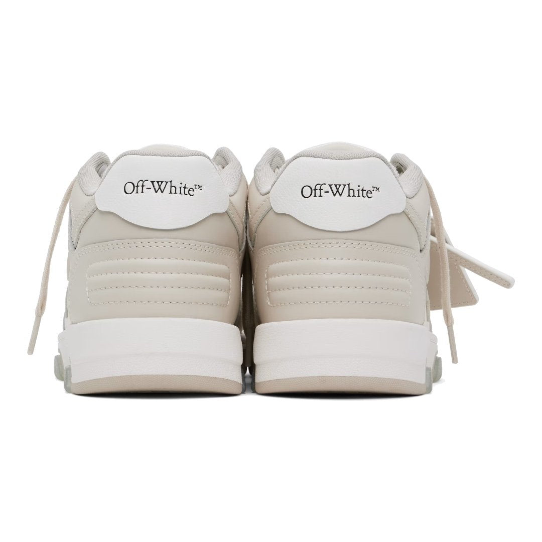 OFF-WHITE Out Of Office Sneaker Weiß Beige: Stilvoller Hybrid-Freizeitschuh für Herren