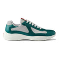 Prada America's Cup Lagoon Blue Silver Luxus-Sneaker für Herren und Damen