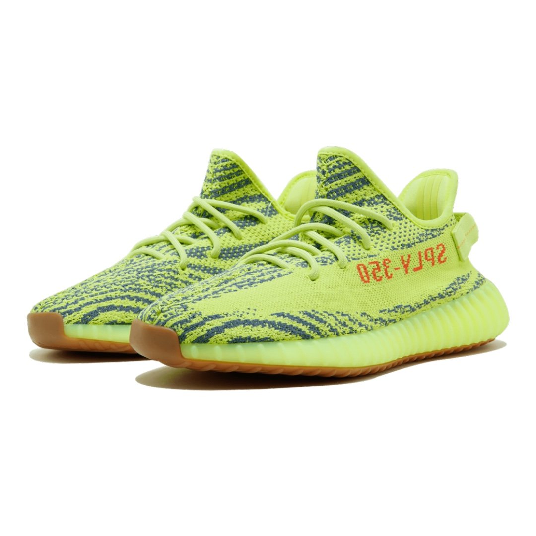 Adidas Yeezy Boost 350 V2 „Semi Frozen Yellow“ Sneaker: Stil und Komfort