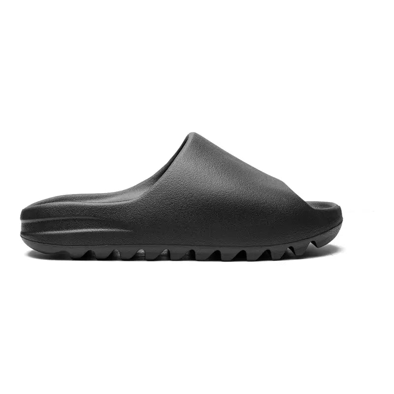 Adidas Yeezy Slide "Onyx" 2022/2023 Bequemer Monochromer Sommer-Sandalen-Schuh