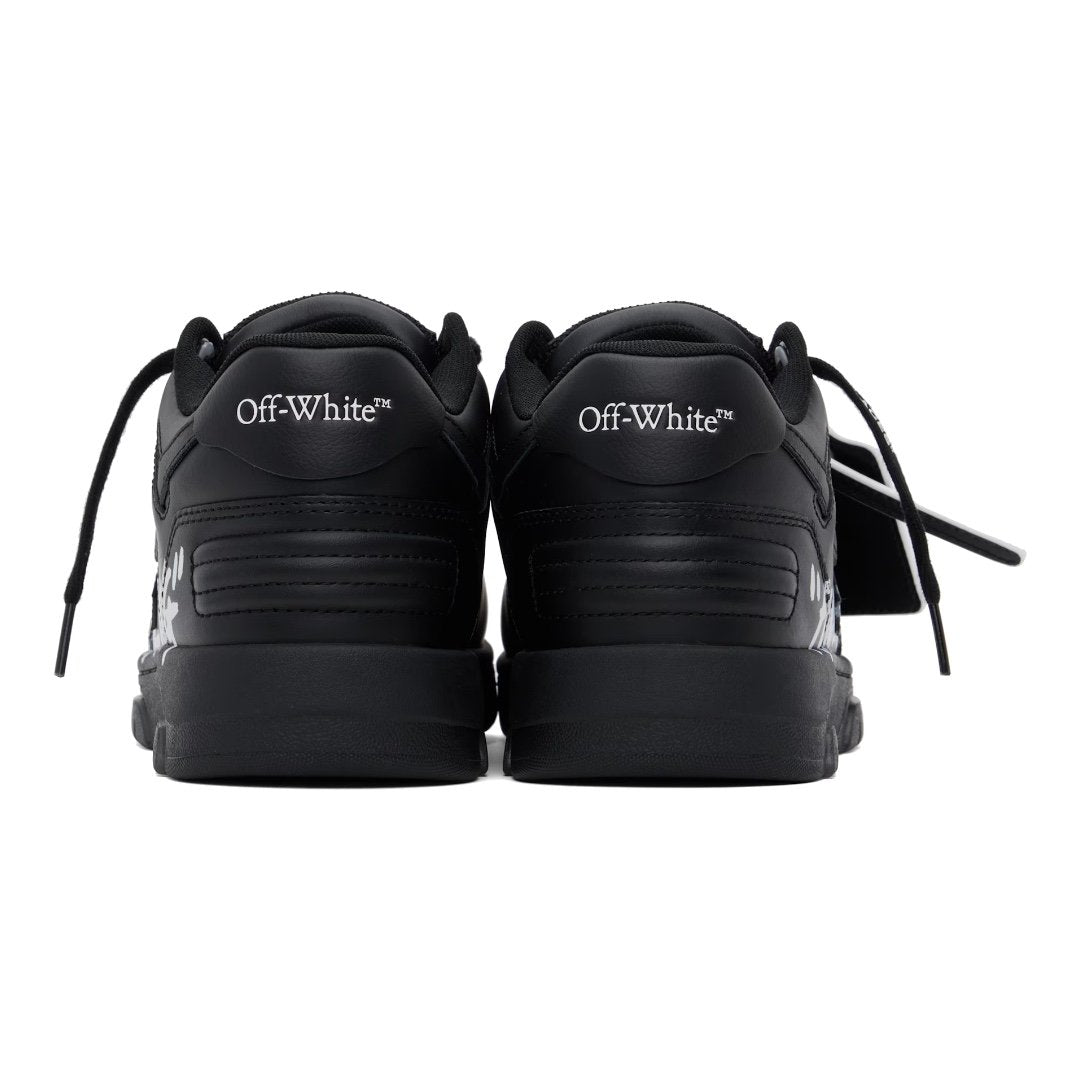 OFF-WHITE Out Of Office Schwarze High-Fashion Sneakers – Stilvoller Streetwear Komfort