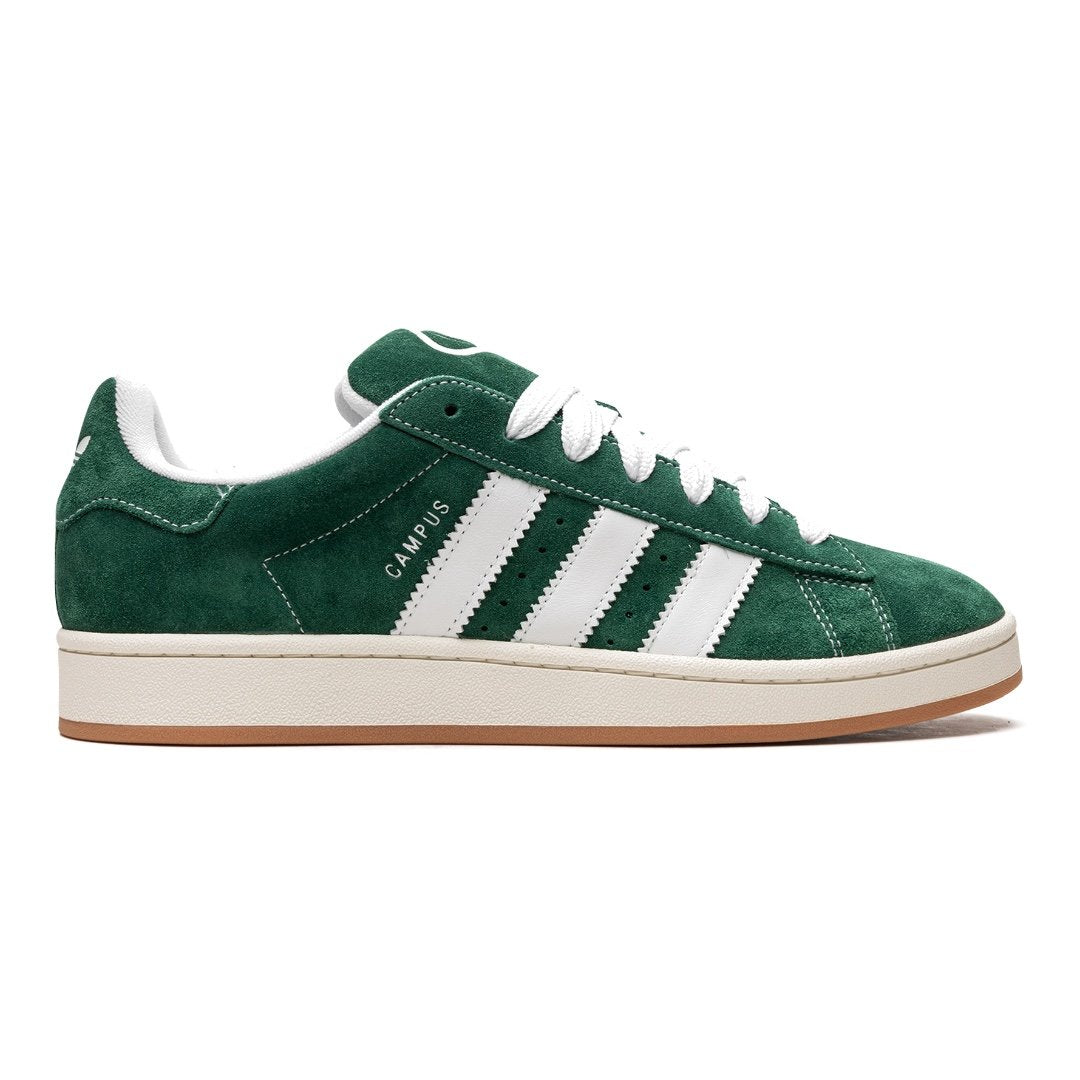 Adidas Campus 00s „Dark Green“ Sneaker – Retro Skate-Vibe Wildleder Schuhe