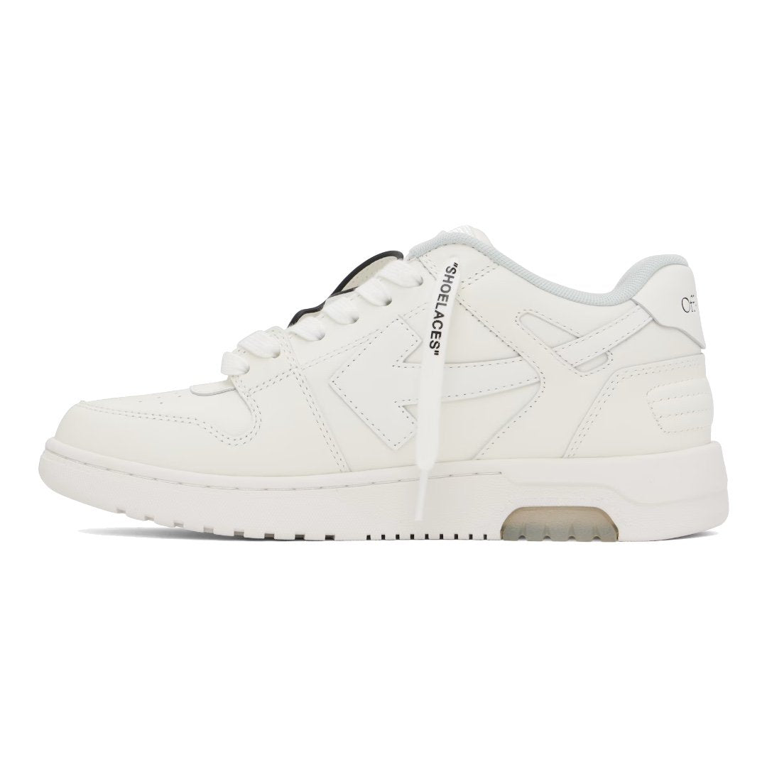 Off-White Out Of Office "For Walking" Weiße Leder Sneaker Herren Streetstyle