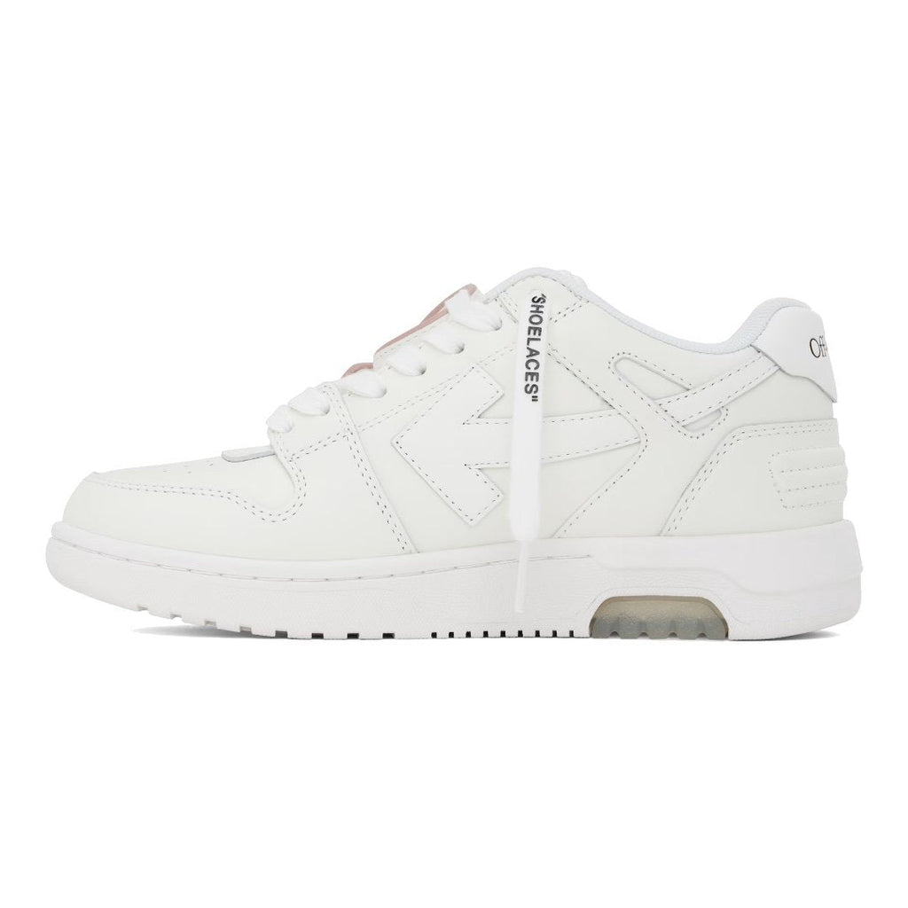 OFF-WHITE Out Of Office Sneaker Weiß Pink: Stilvoller Streetwear-Schuh für Komfort