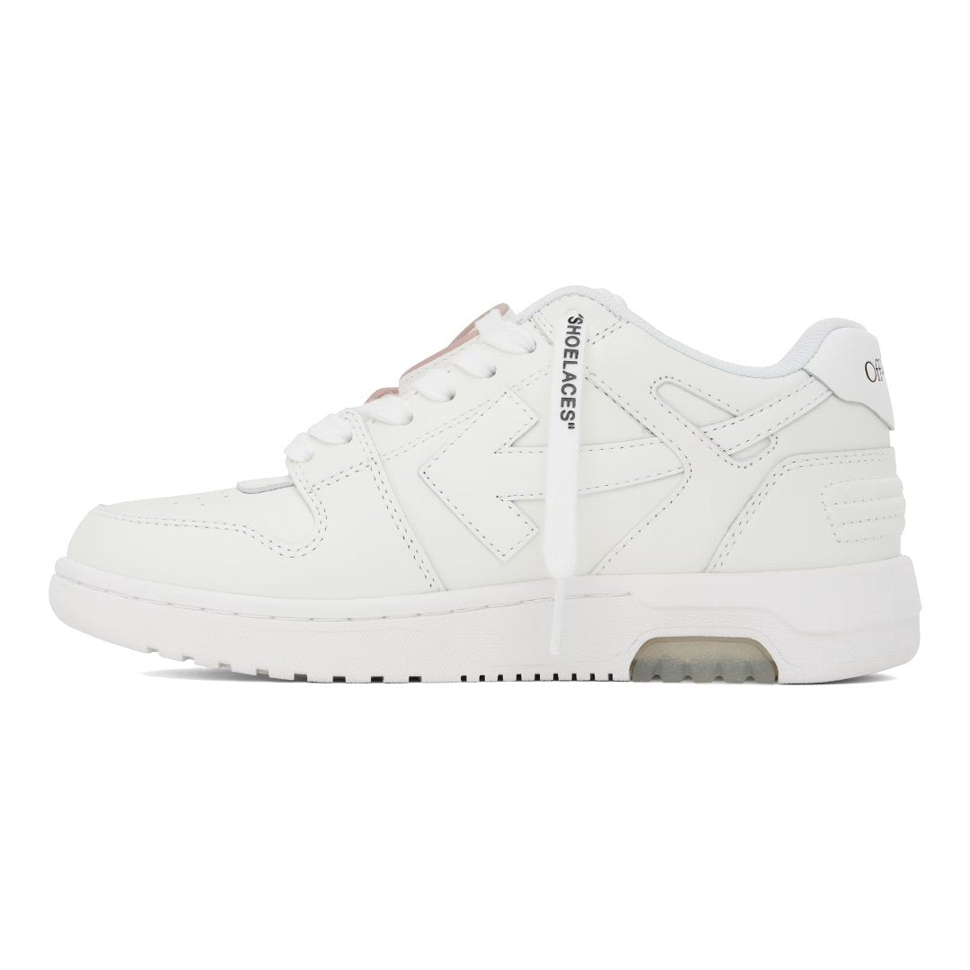 OFF-WHITE Out Of Office Sneaker Weiß Pink: Stilvoller Streetwear-Schuh für Komfort