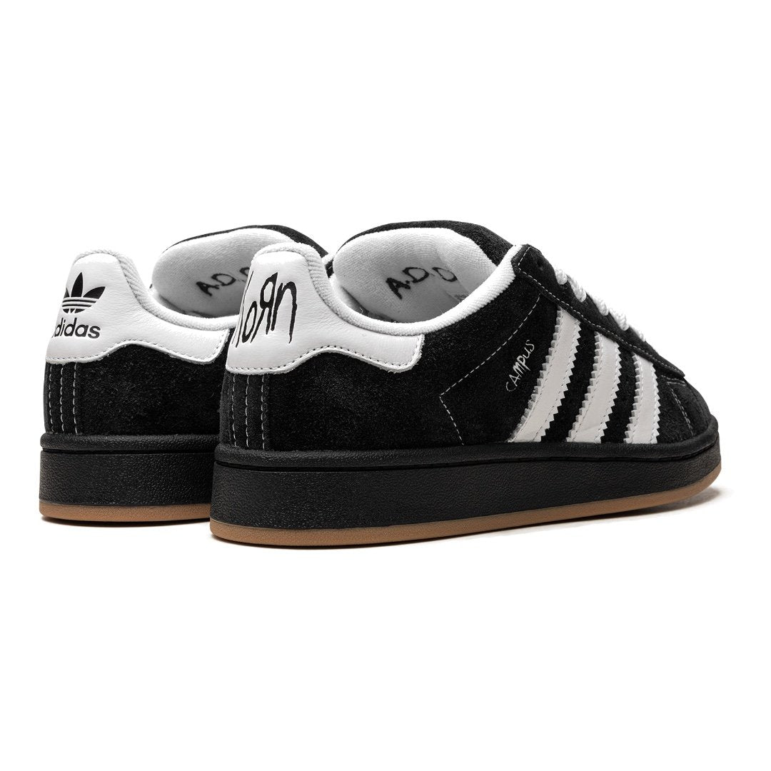 Adidas Campus 00s KoRn Kollaboration Sneaker Retro Wildleder Schwarz Weiß Kultschuh