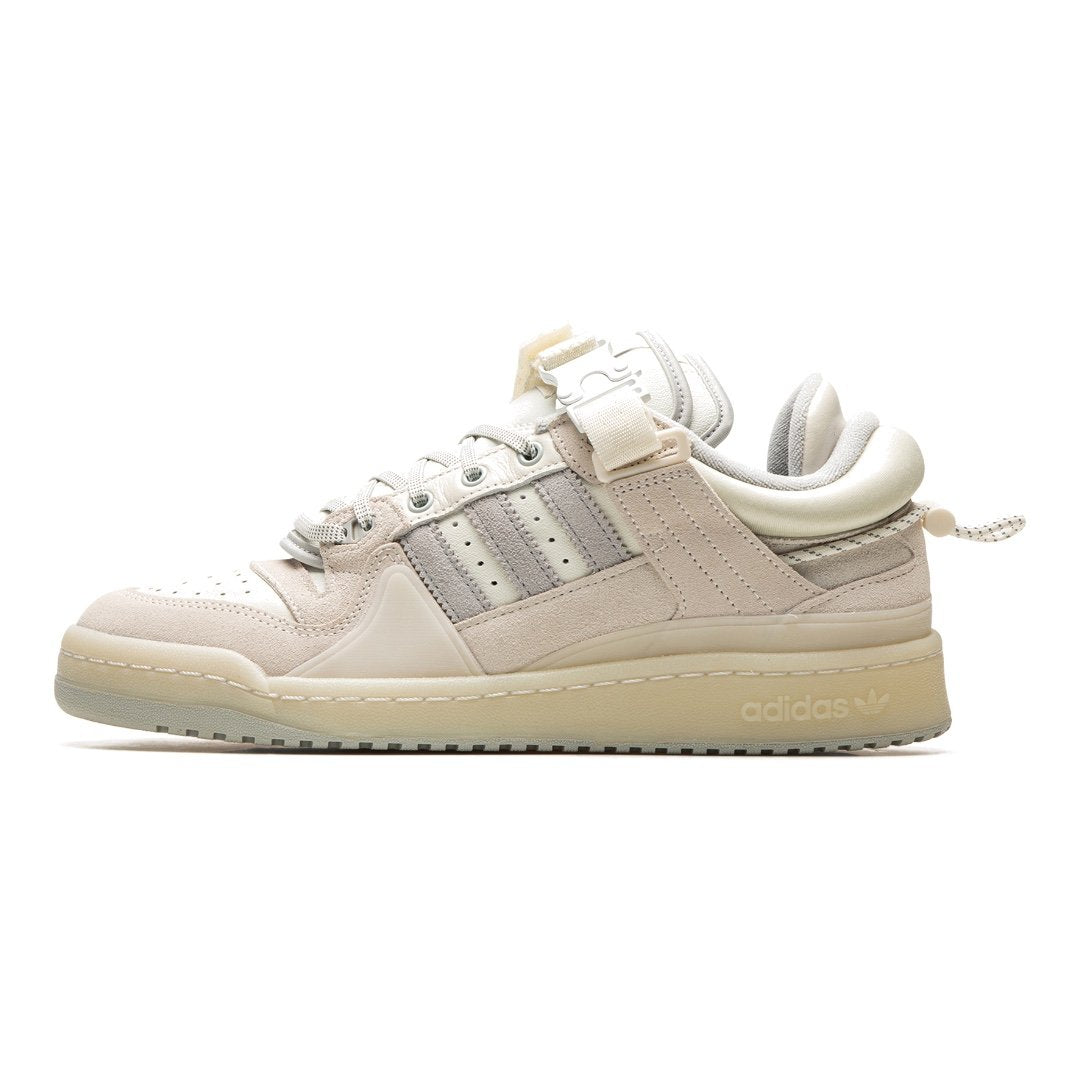 Adidas Forum Low Bad Bunny Weiß Kollaboration Sneaker – Chunky Leder Design