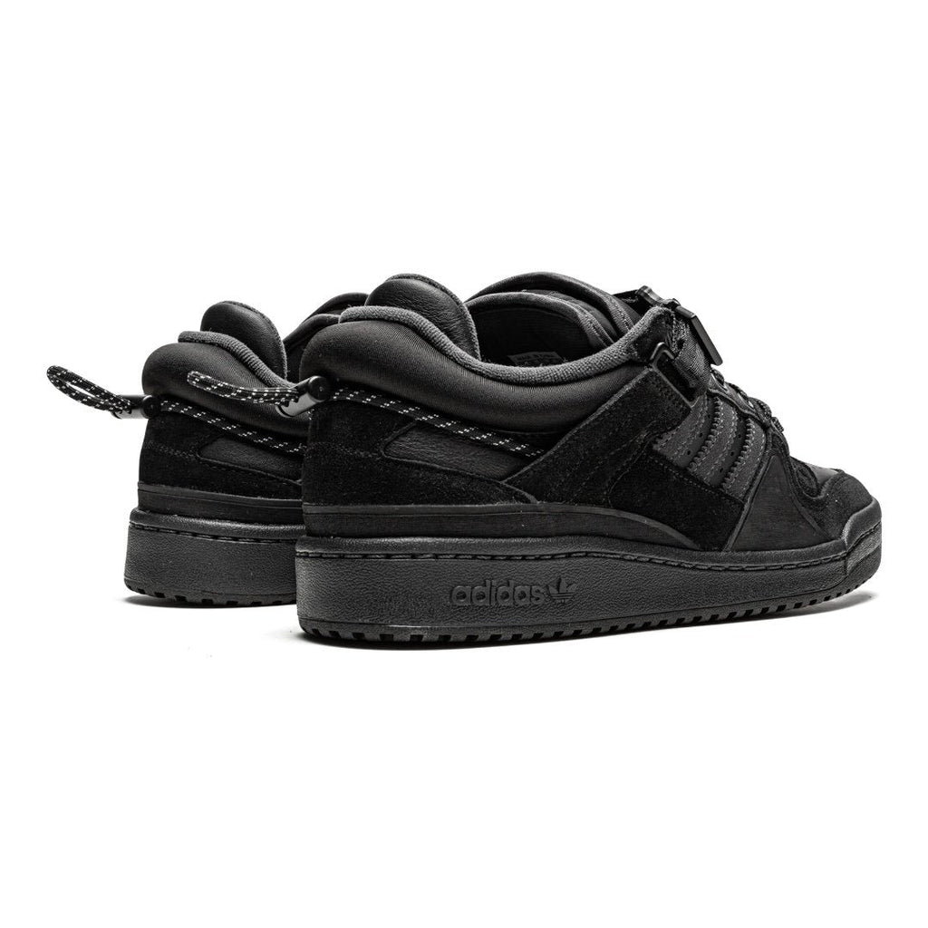 Adidas Forum Buckle Low Bad Bunny "Back To School" Schwarzer Wildleder Sneaker