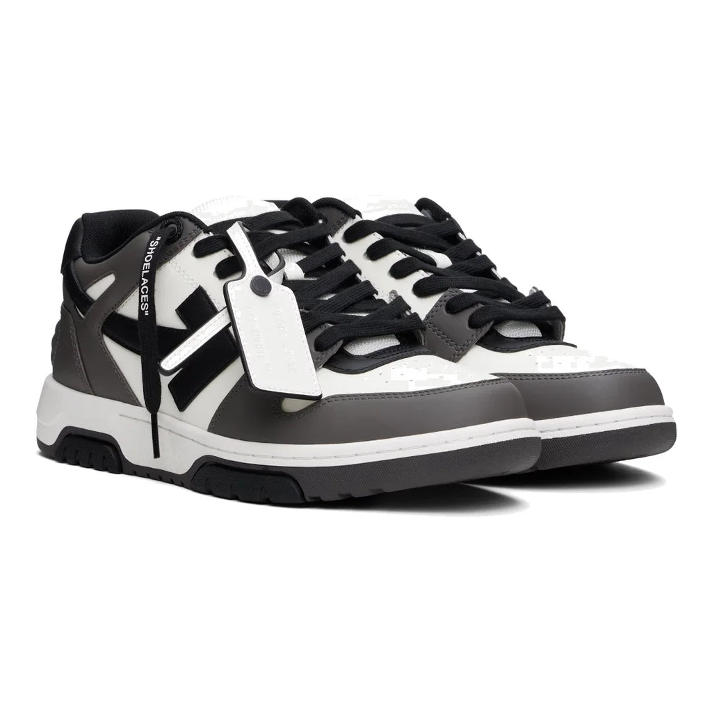 Off-White Out Of Office Sneaker Weiß Grau – Luxus Hybrid Leder Streetwear Stil