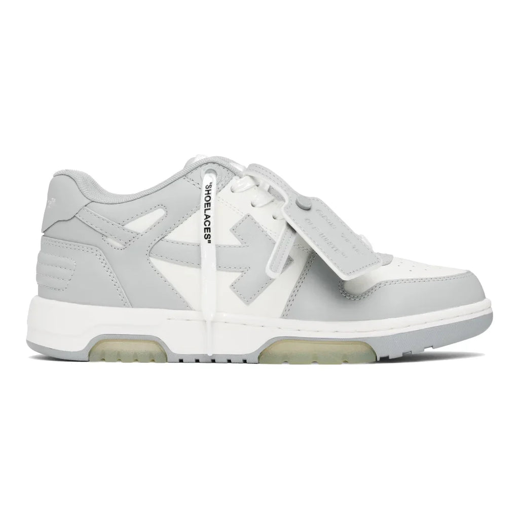 OFF-WHITE Out Of Office Sneaker Weiß Grau - Stilvoller Luxus Streetwear Schuh
