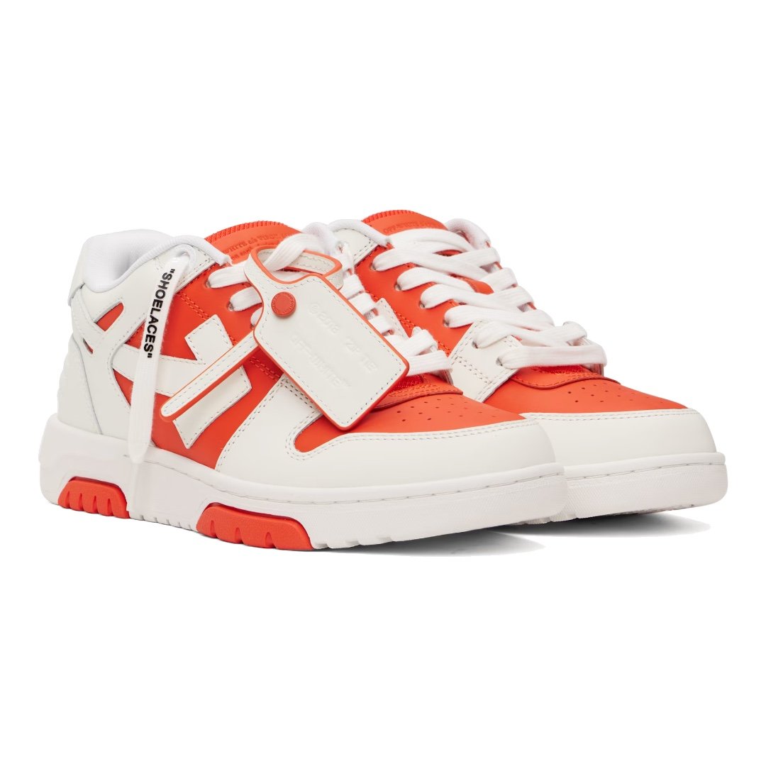 OFF-WHITE Out Of Office Hybrid Sneaker Orange Weiß – Stilvoller Streetwear-Look