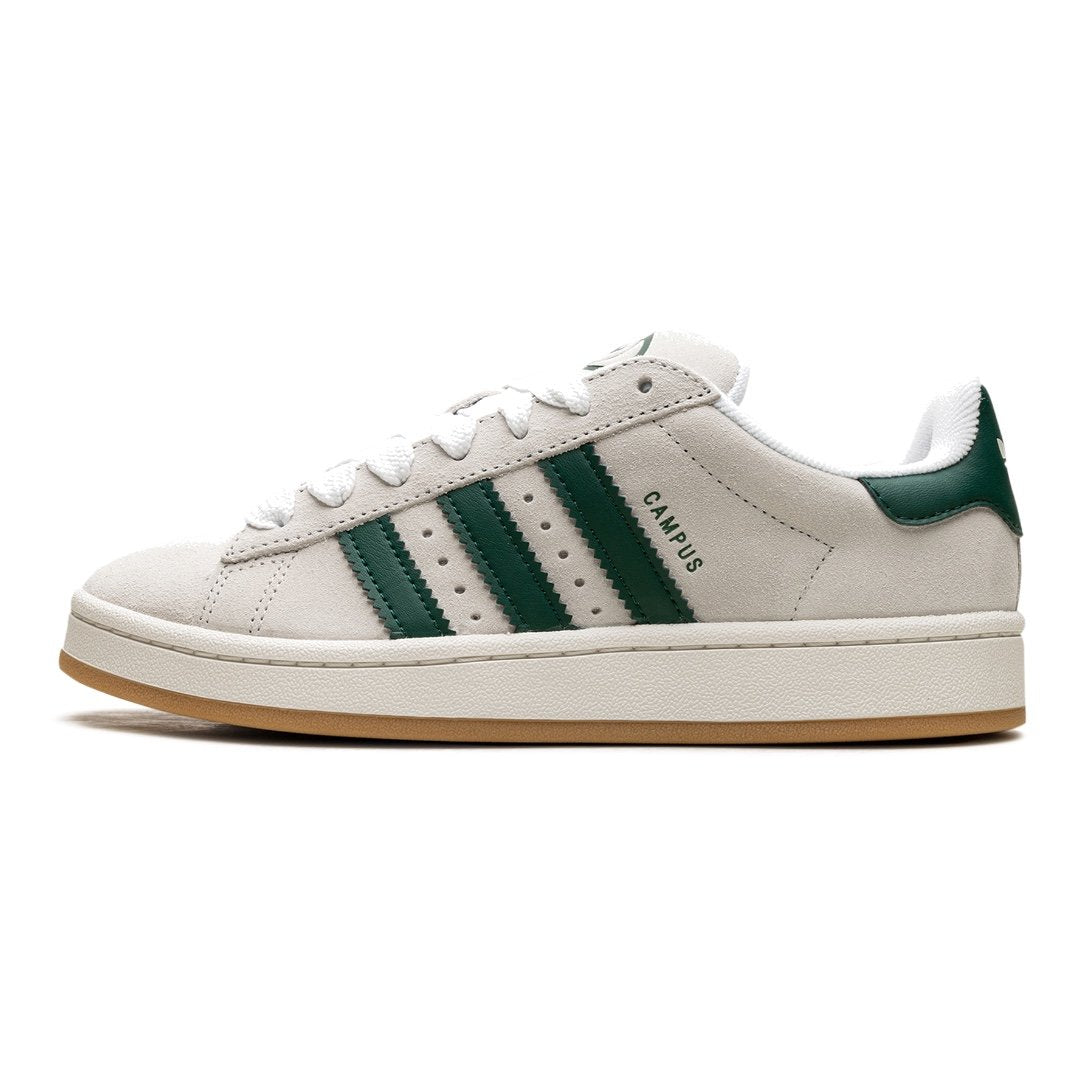 Adidas Campus 00s WMNS Kristallweiß Universitätsgrün Sneaker – Kultiger Retro-Look für Damen