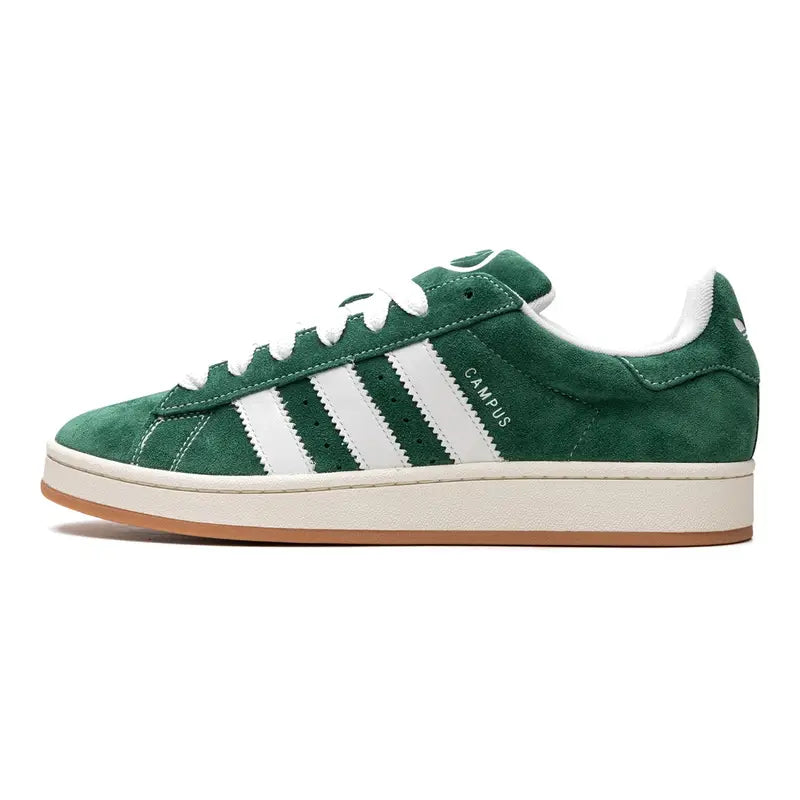 Adidas Campus 00s „Dark Green“ Sneaker – Retro Skate-Vibe Wildleder Schuhe