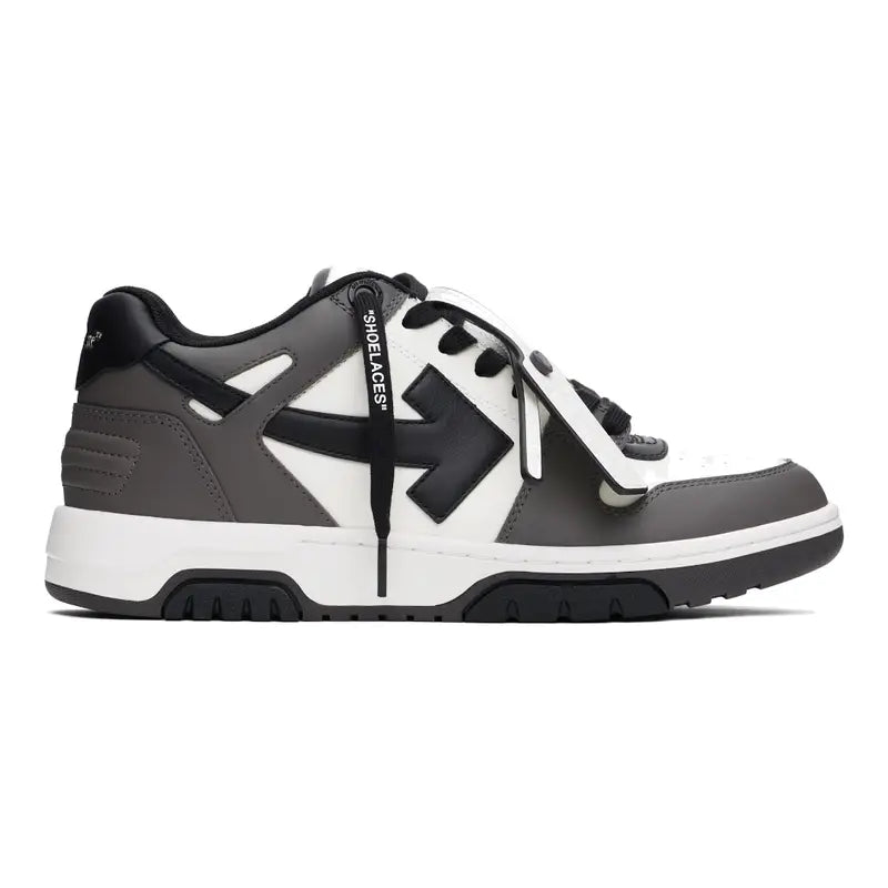 Off-White Out Of Office Sneaker Weiß Grau – Luxus Hybrid Leder Streetwear Stil